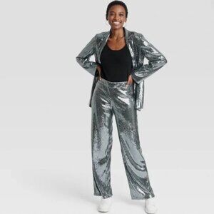 NWT A New Day Blue Sequin Suit